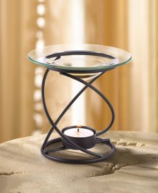 Spiral Oil Warmer - Aromatherapy Essential Oil Burner for Home Fragrance