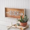 Beach Directional Sign - Guide to the Best Beaches