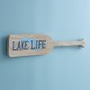 Rustic Lake Life Oar Wall Decor - Nautical Home Decoration