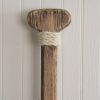 Rustic Reclaimed Wood Wall Oar - Handcrafted Decor for Nautical Theme