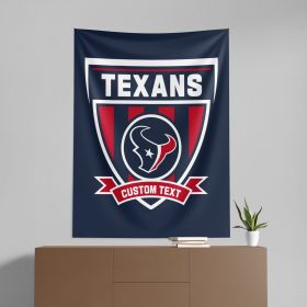 [Personalization Only] Official NFL Texans Allegiance Printed Personalized Wall Hanging