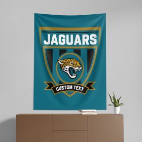 [Personalization Only] Official NFL Jaguars Allegiance Printed Personalized Wall Hanging