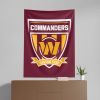 [Personalization Only] Official NFL Commanders Allegiance Printed Personalized Wall Hanging