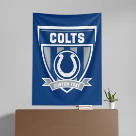 [Personalization Only] Official NFL Colts Allegiance Printed Personalized Wall Hanging