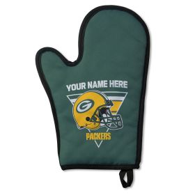 [Personalization Only] Official NFL Personalized BBQ Mitt - Green Bay Packers