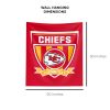 [Personalization Only] Official NFL Chiefs Allegiance Printed Personalized Wall Hanging