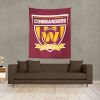 [Personalization Only] Official NFL Commanders Allegiance Printed Personalized Wall Hanging