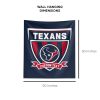 [Personalization Only] Official NFL Texans Allegiance Printed Personalized Wall Hanging