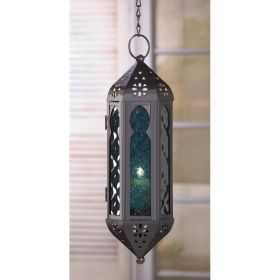 Ocean Blue Serenity Hanging Lamp - Coastal Home Decor Lighting