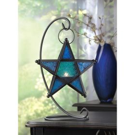 Sapphire Star Table Lantern